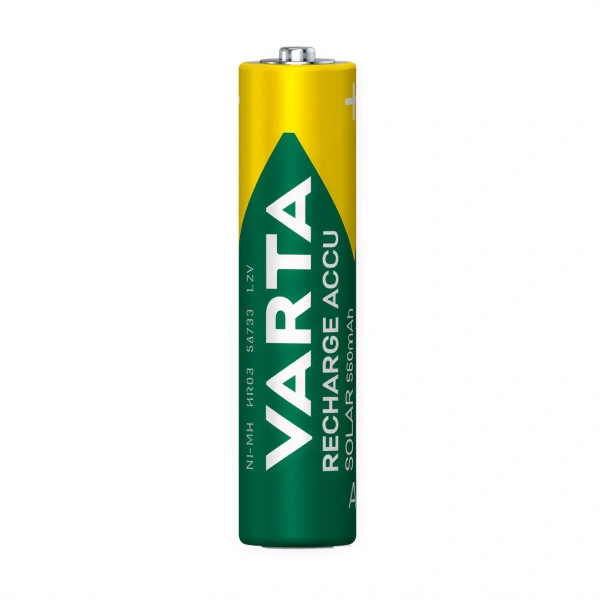Varta Solar 1.2V 550 mAh Ni-MH AAA Şarjlı İnce Kalem Pil - 2li Paket