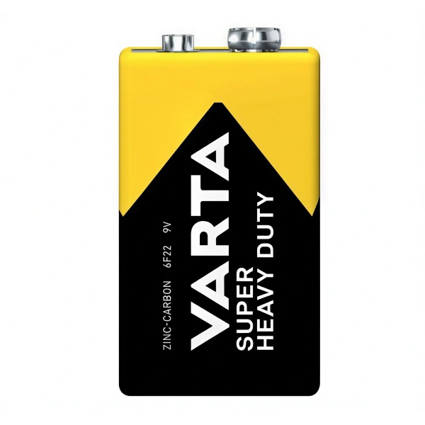 Varta Superlife 9V Çinko Karbon Pil Tekli Paket