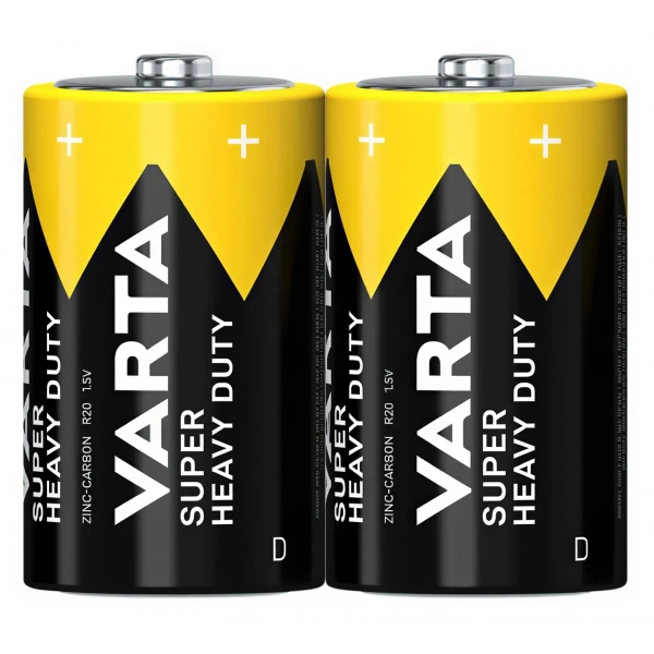 Varta Superlife D Büyük Boy 1.5V Çinko Karbon Pil 2li Paket
