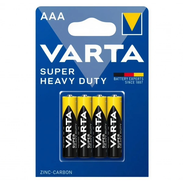 Varta Superlife R03 AAA 1.5V Çinko Karbon İnce Kalem Pil 4lü Paket