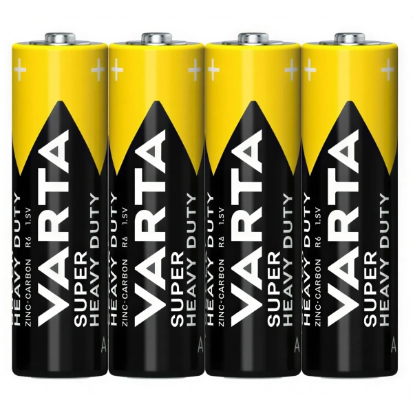 Varta Superlife R6 AA 1.5V Çinko Karbon Kalem Pil 4lü Shrink