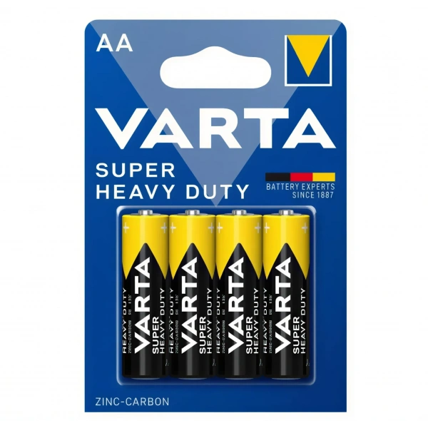 Varta Superlife R6 AA 1.5V Çinko Karbon Kalem Pil 4lü Paket