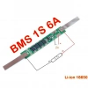 1S 6A 3.7V Li-ion Li-Po BMS Batarya Koruma Devresi Nikelli