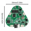 3S 20A 11.1V Li-ion Li-Po Type-C Girişli BMS Batarya Koruma Devresi