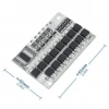 5S 100A 16V LiFePO4 Balanslı Beyaz PCB BMS Batarya Koruma Devresi