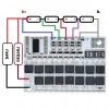 5S 100A 21V Li-ion Li-Po Balanslı Beyaz PCB BMS Batarya Koruma Devresi