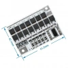 5S 100A 21V Li-ion Li-Po Balanslı Beyaz PCB BMS Batarya Koruma Devresi