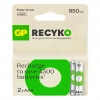 GP ReCyko 1000 Serisi 950 mAh NiMH AAA İnce Kalem Boy 2li Şarjlı Pil