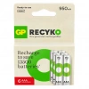 GP ReCyko 1000 Serisi 950 mAh NiMH AAA İnce Kalem Boy 6lı Şarjlı Pil
