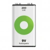 GP ReCyko 9V 200 mAh NiMH Blok Şarjlı Pil