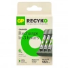 GP B441 USB Pil Şarj Cihazı + 4 Adet 950mAh AAA Şarjlı Pil Seti