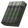 GP M452 USB Pil Şarj Cihazı + 4 Adet 2600mAh AA Şarjlı Pil Seti