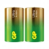GP 13AU G-Tech Ultra Alkalin LR20 D Boy Kalın Pil 2li Paket
