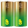 GP 14AU G-Tech Ultra Alkalin LR14 C Boy Orta Pil 2li Paket
