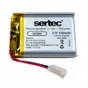 Sertec 103040 3.7V 1200mAh Devreli Li-Polymer Pil – 1.5A