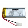 Sertec 102050 3.7V 1000mAh Devreli Li-Polymer Pil – 1.5A