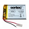 Sertec 303040 3.7V 350mAh Devreli Li-Polymer Pil – 1.5A