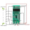6S 40A 22.2V Li-ion Li-Po Balanslı BMS Batarya Koruma Devresi