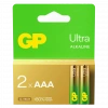 GP 24AU-2U2 G-Tech LR3 Ultra Alkalin AAA İnce Kalem Pil 2li Paket