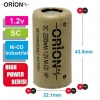 Orion 1.2V Ni-Cd SC 2200mAh 10C Şarj Edilebilir Pil - HP