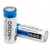 Orion 18500 3.7V 1500mAh 1C Düz Kafa Li-ion Şarj Edilebilir Pil