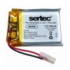 Sertec 602425 3.7V 300mAh Devreli Li-Polymer Pil – 1.5A