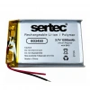 Sertec 603450 3.7V 1200mAh Devreli Li-Polymer Pil – 1.5A