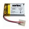 Sertec 902030 3.7V 500mAh Devreli Li-Polymer Pil – 1.5A