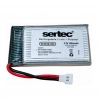 Sertec 923048 3.7V 1200mAh 25C Devreli Li-Polymer Pil – Beyaz Soketli