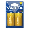 Varta Longlife D Büyük Boy 1.5V Alkalin Pil 2li Paket