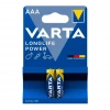 Varta Longlife Power R03 AAA 1.5V Alkalin İnce Kalem Pil 2li Paket