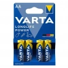Varta Longlife Power R6 AA 1.5V Alkalin Kalem Pil 4lü Paket