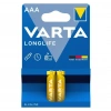 Varta Longlife R03 AAA 1.5V Alkalin İnce Kalem Pil 2li Paket