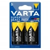Varta Superlife D Büyük Boy 1.5V Çinko Karbon Pil 2li Paket
