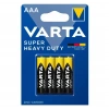 Varta Superlife R03 AAA 1.5V Çinko Karbon İnce Kalem Pil 4lü Paket