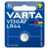 Varta V13GA LR44 1.5V Alkalin Düğme Pil Tekli Kart