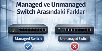 Managed ve Unmanaged Switch Arasındaki Farklar Nelerdir?