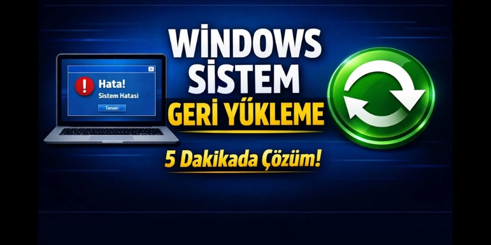 Windows Sistem Geri Yükleme Ne İşe Yarar? (Detaylı ve Kurumsal Rehber)