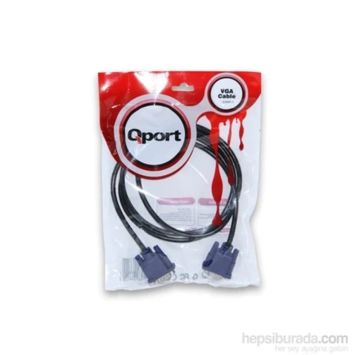 Qport Q-VGA1.5 1.5 m VGA Kablo