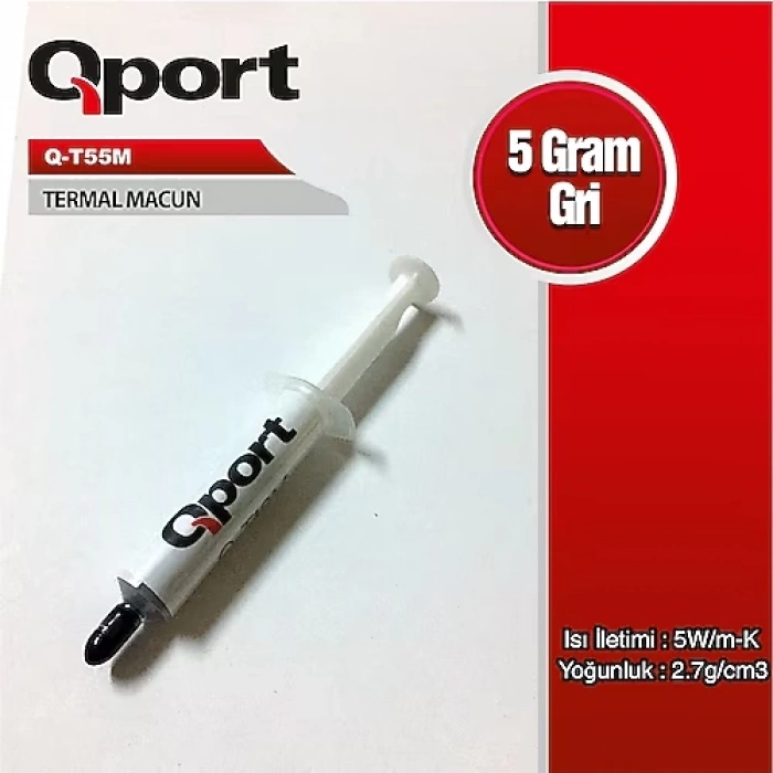 Qport Q-T55M 5gr 5W/m-K Termal Macun