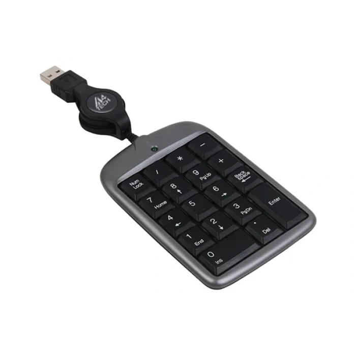 A4Tech TK-5 Mini Sayısal Tuş Takımı Gümüş Gri