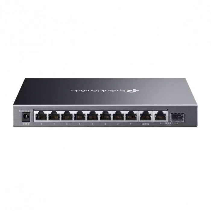 TP-Link Omada ES210GMP 10 Port 10/100/1000 Mbps Yönetilebilir Gigabit PoE Switch