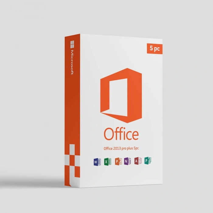 Office 2013 Professional Plus Key (5Pc)