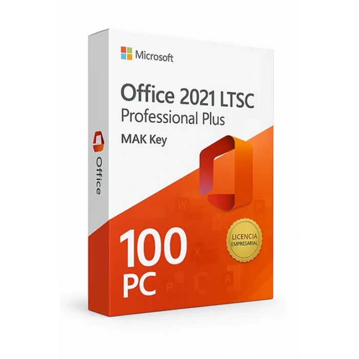 Office 2021 LTSC Professional Plus Mak Key (100Pc)