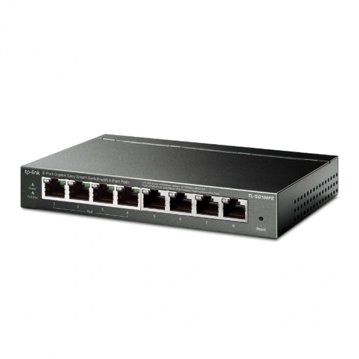 Tp-Link TL-SG108PE 8-Port Gigabit Easy Smart Switch