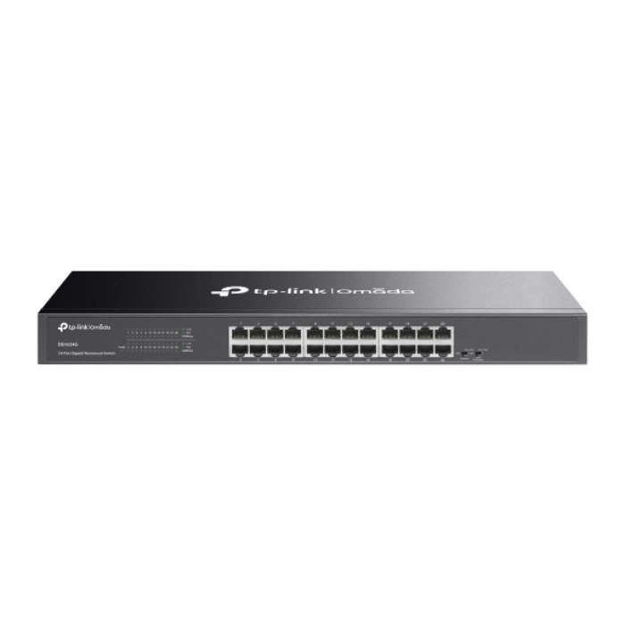 TP-Link Omada DS1024G 24-Port Gigabit Unmanaged Rackmount Switch