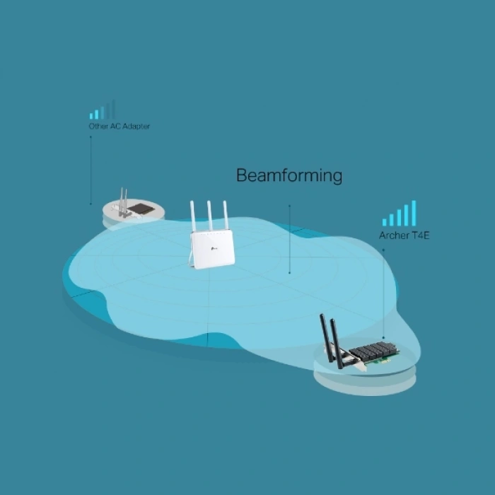 TP-Link Archer T4E AC1200 Kablosuz Çift Bantlı PCI Express Adaptör