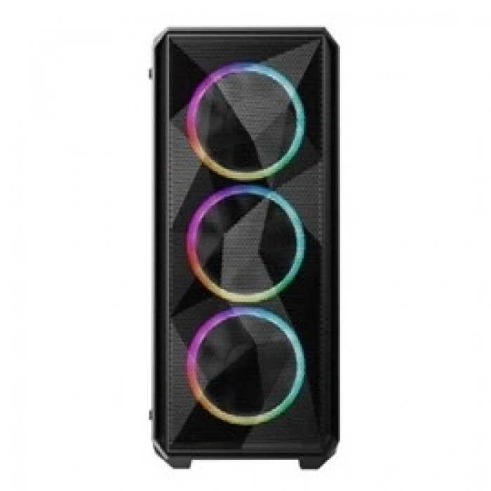 Vento VG10F 500W (Peak) Atx Gamıng Siyah Rgb Bilgisayar Kasa (2.El)