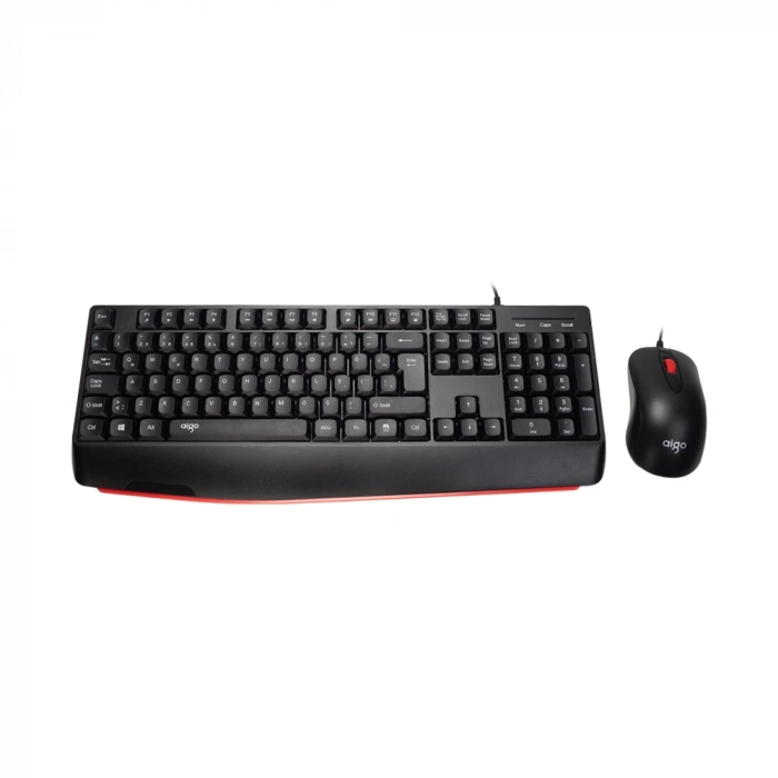 AIGO AK310 Pro Siyah Kablolu Q Klavye + Mouse Set