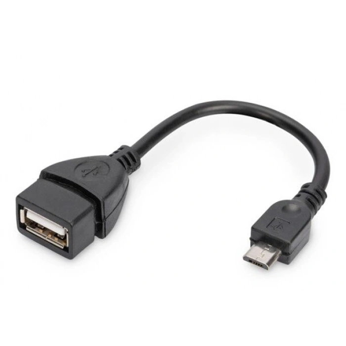 Digitus AK-300309-002-S 0.2 m USB 2.0 to Micro USB OTG Kablosu